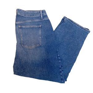 Lane Bryant High Rise Girlfriend Straight leg Jeans Sz 22